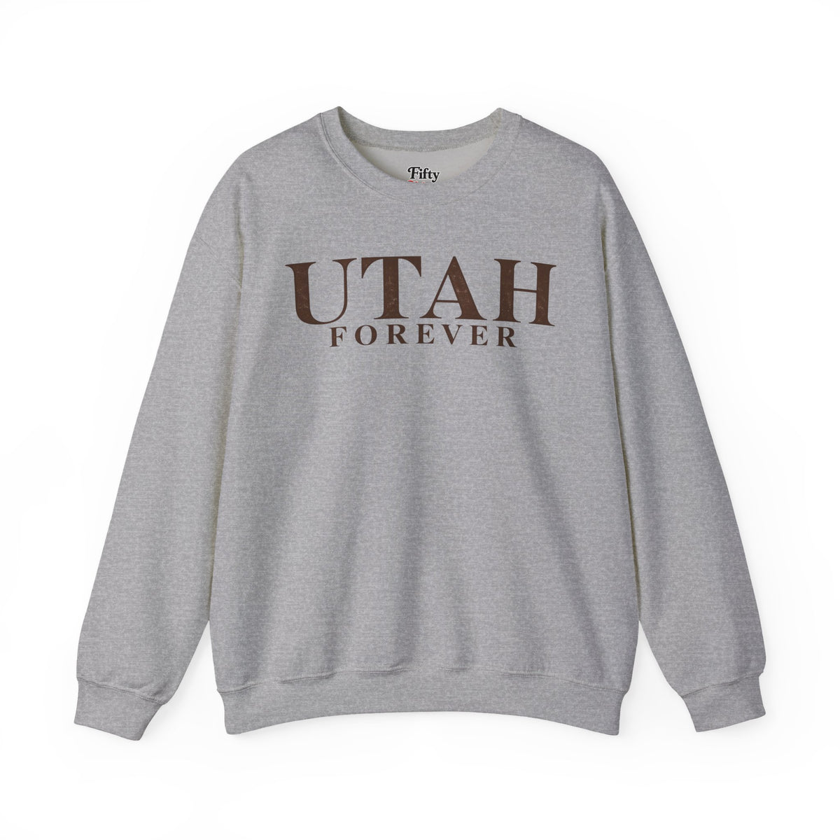 Utah Forever Unisex Crewneck Sweatshirt State Name Graphic