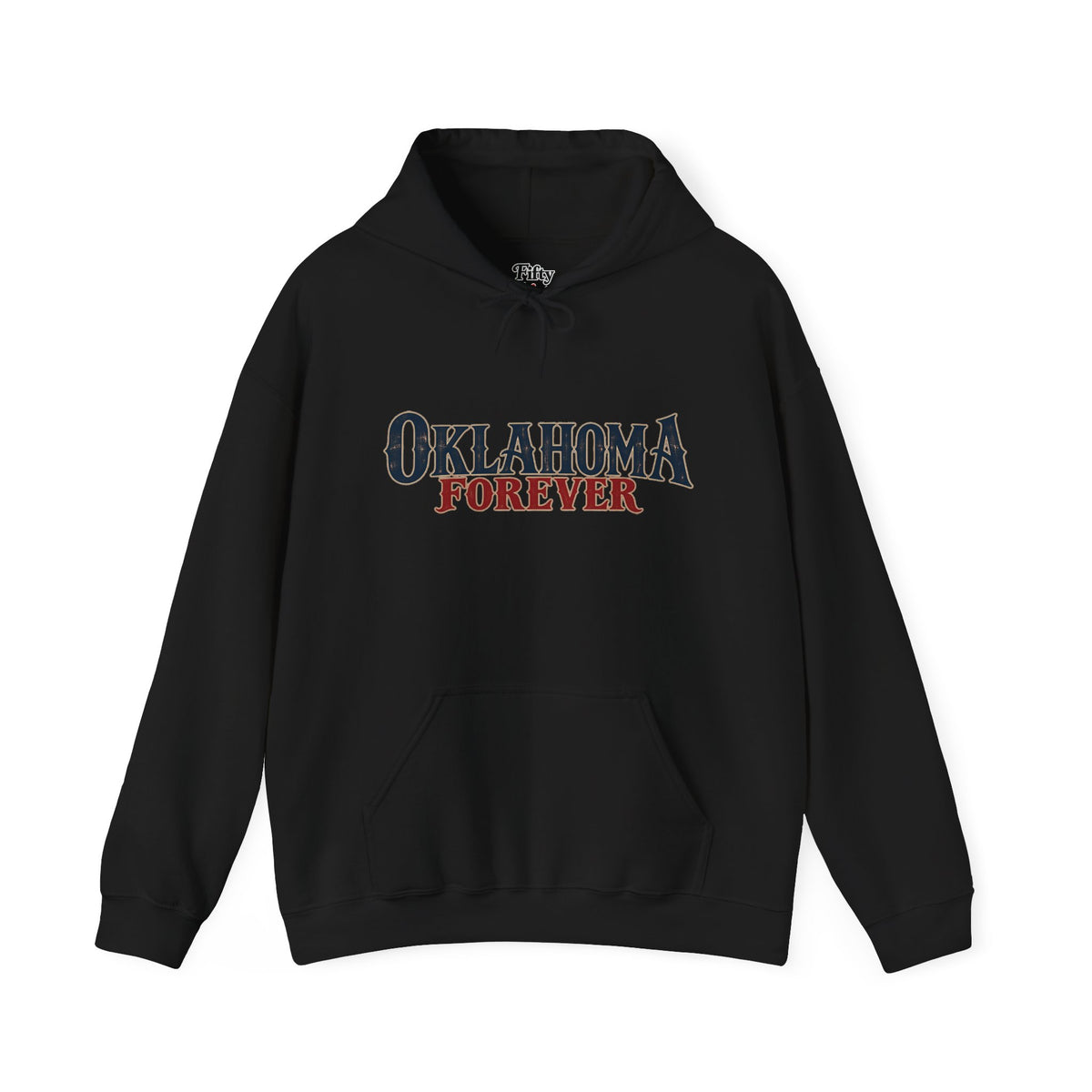 Oklahoma Forever Unisex Hoodie State Name Graphic