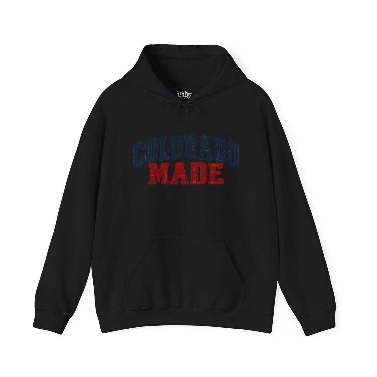 Colorado Made Unisex Hoodie State Name Graphic