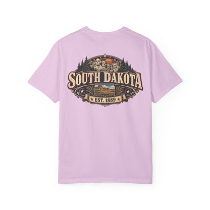 South Dakota Established 1889 Unisex Comfort Color 1717 Streetwear Graphic Tee
