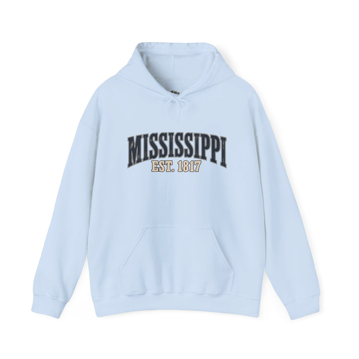 Mississippi Est 1817 Unisex Hoodie State Name Graphic