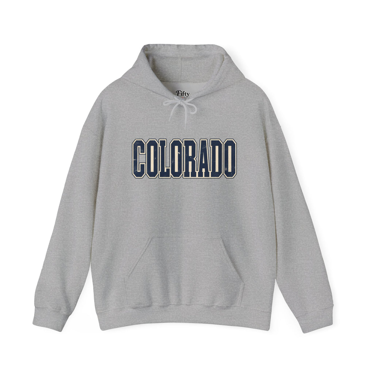 Colorado Unisex Hoodie State Name Graphic