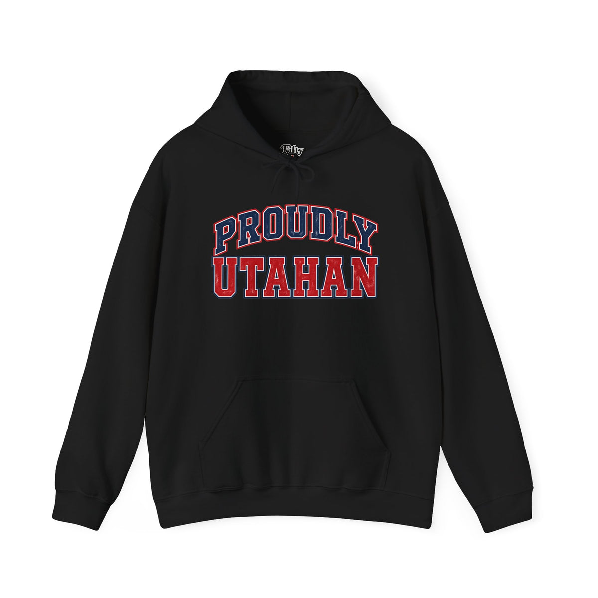 Proudly Utahan Utah Unisex Hoodie State Name Graphic