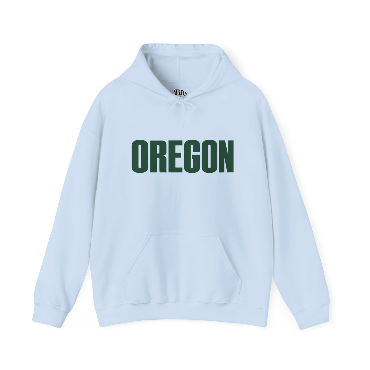 Oregon Unisex Hoodie State Name Graphic