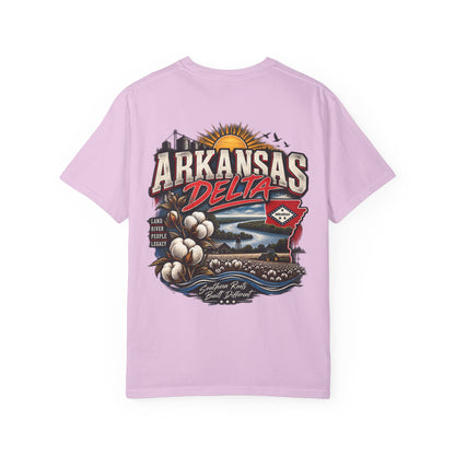 Arkansas Delta Streetwear Unisex Comfort Color 1717 Streetwear Graphic Tee