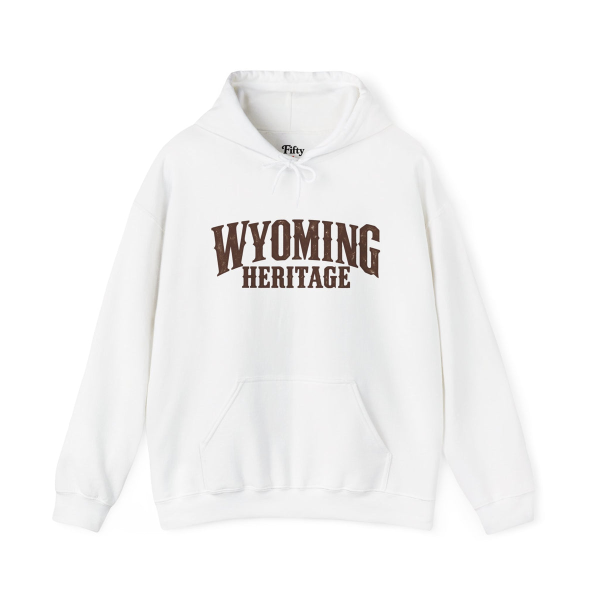 Wyoming Heritage Unisex Hoodie State Name Graphic