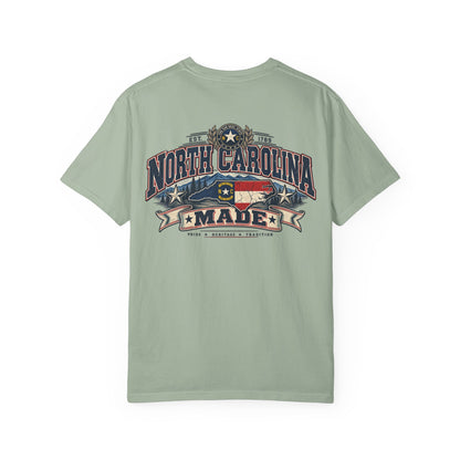 North Carolina Made Unisex Comfort Color 1717 Streetwear Graphic Tee