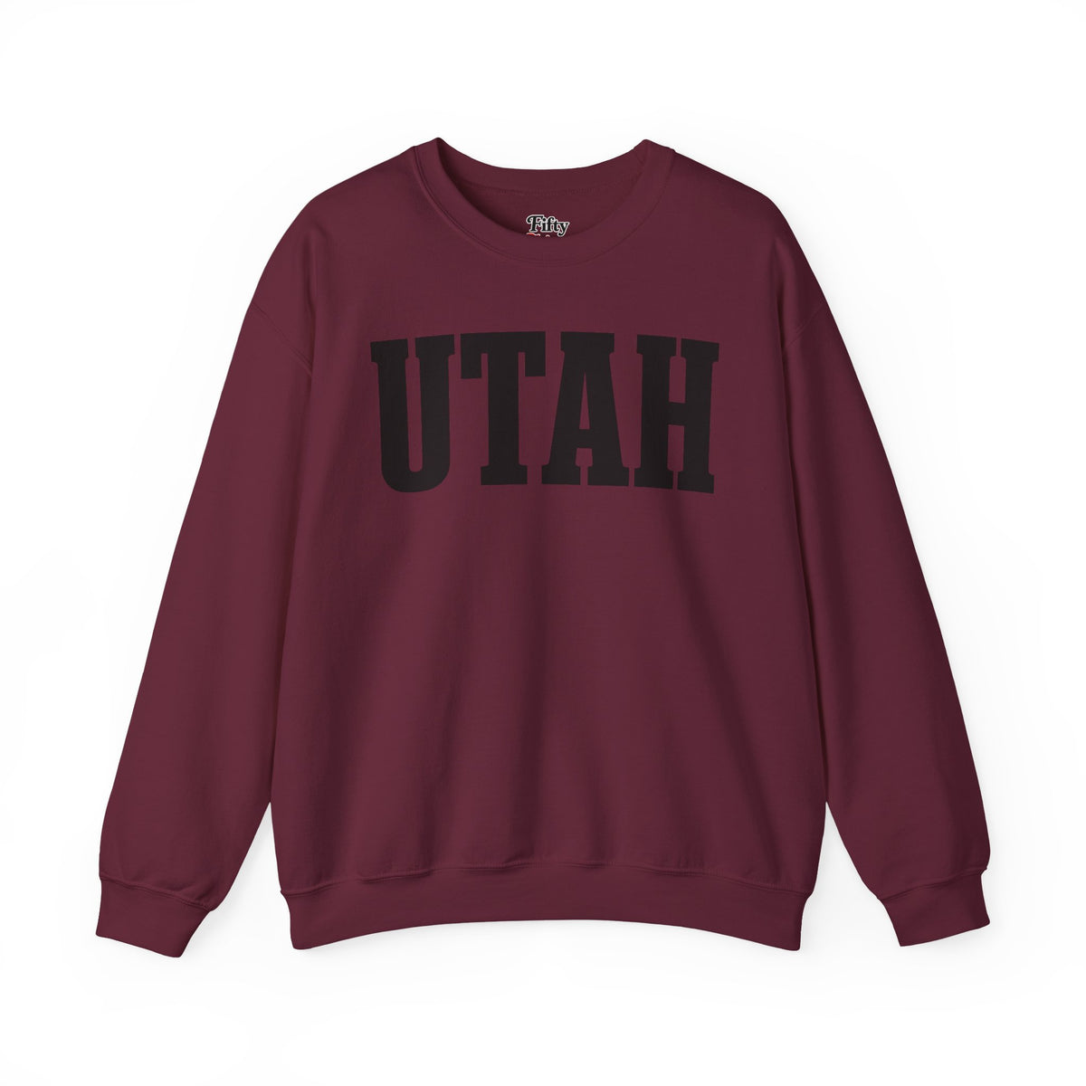 Utah Unisex Crewneck Sweatshirt State Name Graphic