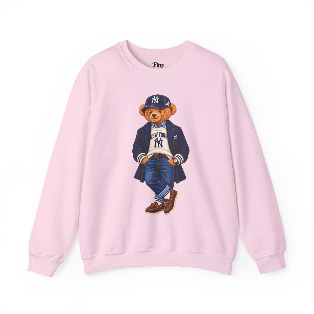 New York - Game Day Teddy Bear Sweatshirt