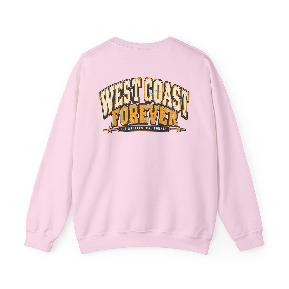 West Coast Forever Los Angeles Unisex Crewneck Sweatshirt Graphic