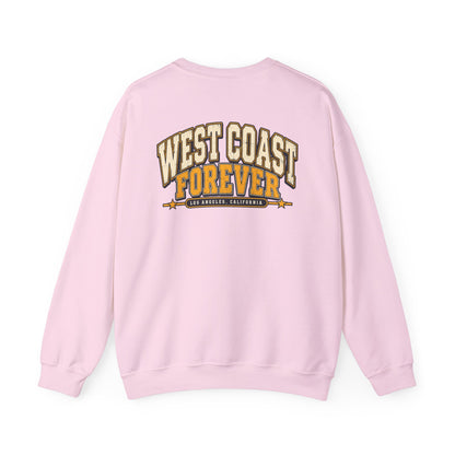 West Coast Forever Los Angeles Unisex Crewneck Sweatshirt Graphic