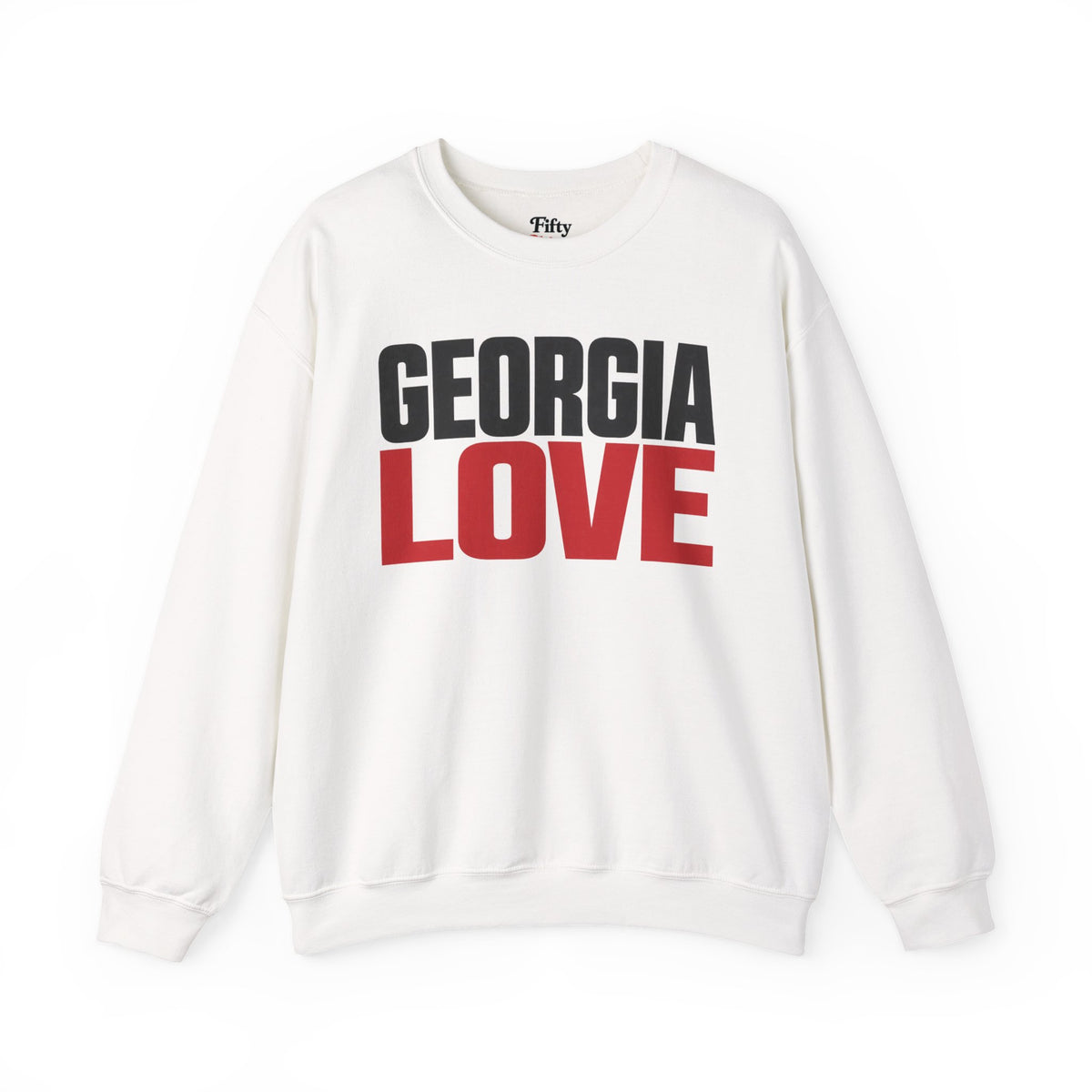 Georgia Love Unisex Crewneck Sweatshirt State Name Graphic