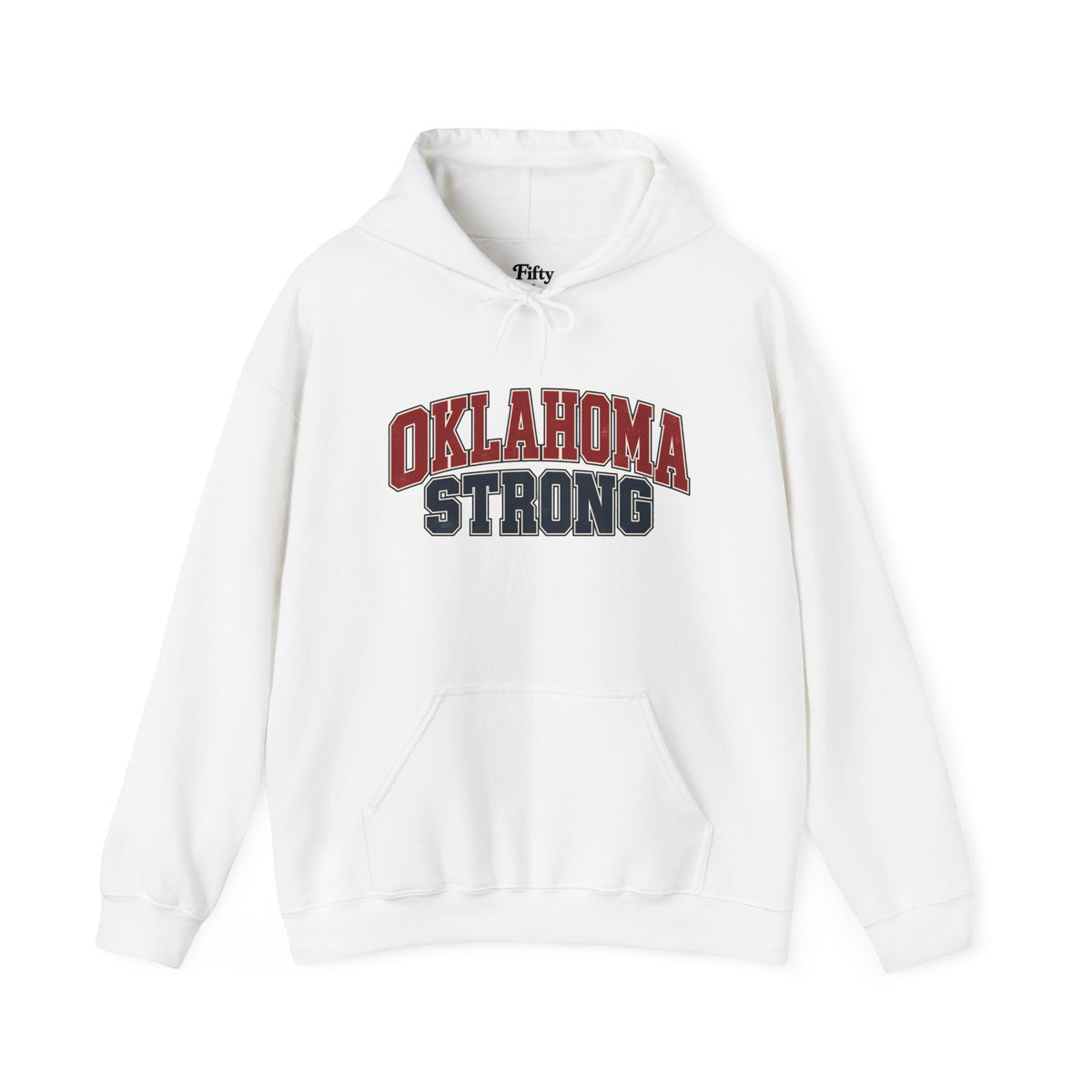 Oklahoma Strong Unisex Hoodie State Name Graphic