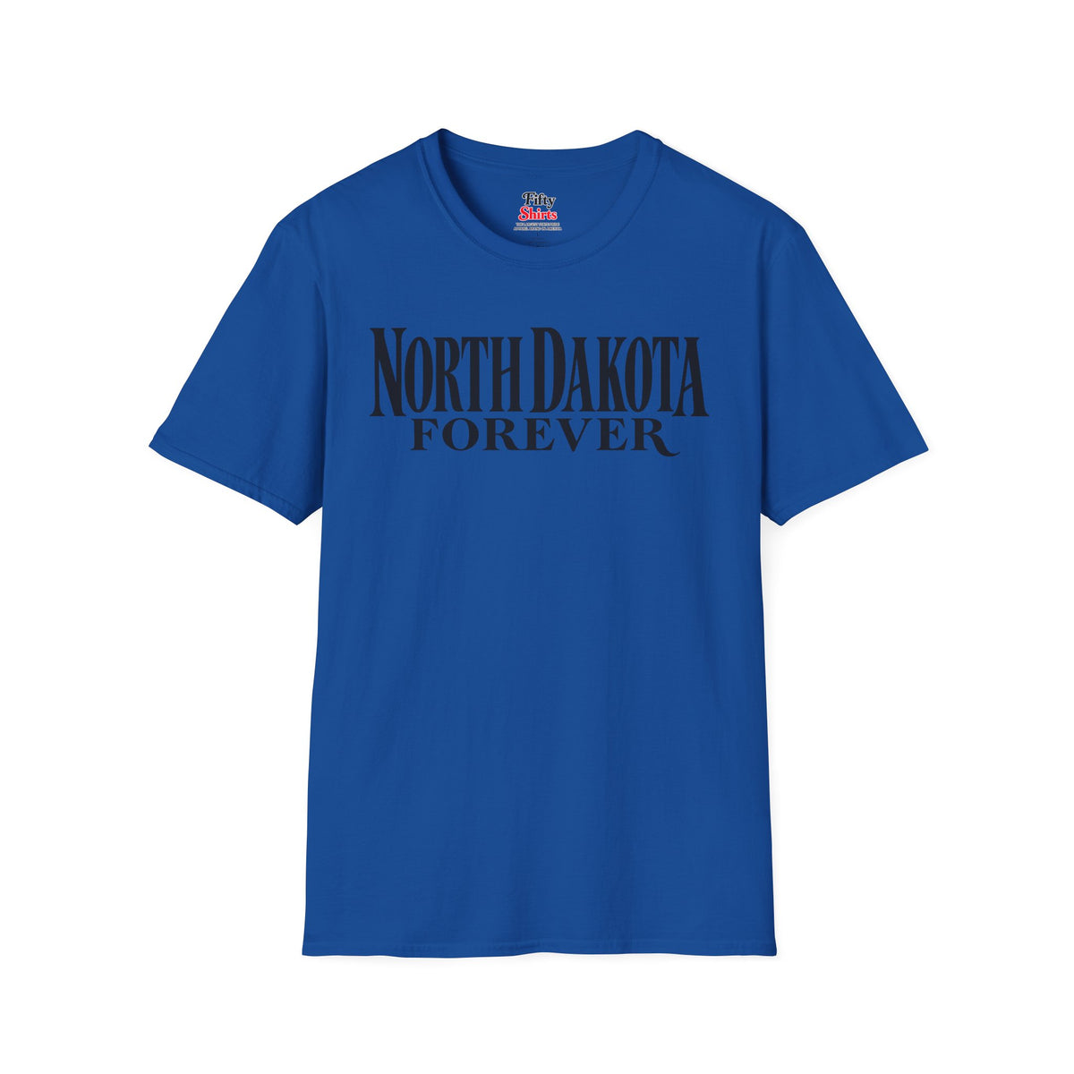 North Dakota Forever Unisex Softstyle T Shirt State Name Graphic Tee