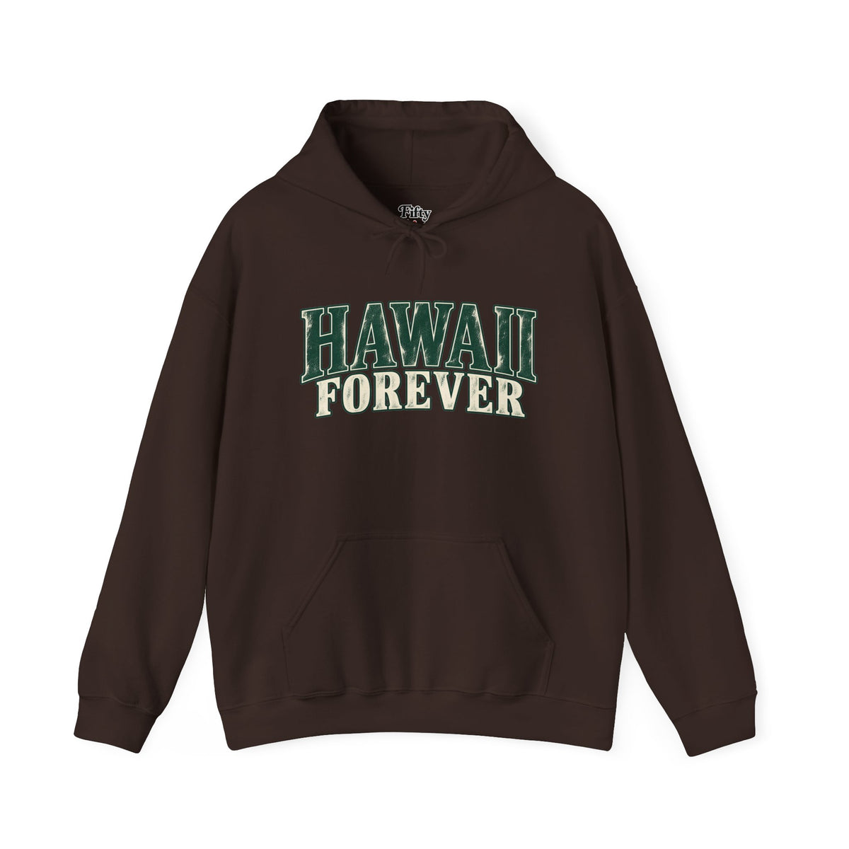 Hawaii Forever Unisex Hoodie State Name Graphic