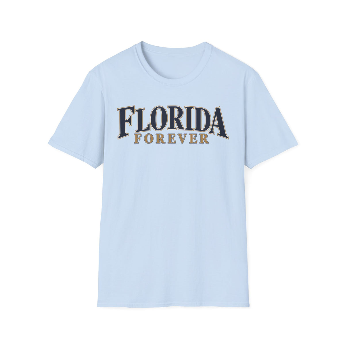 Florida Forever Unisex Softstyle T Shirt State Name Graphic Tee