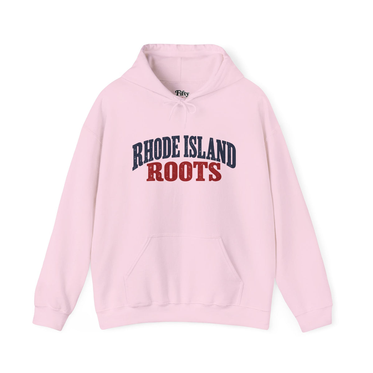 Rhode Island Roots Unisex Hoodie State Name Graphic