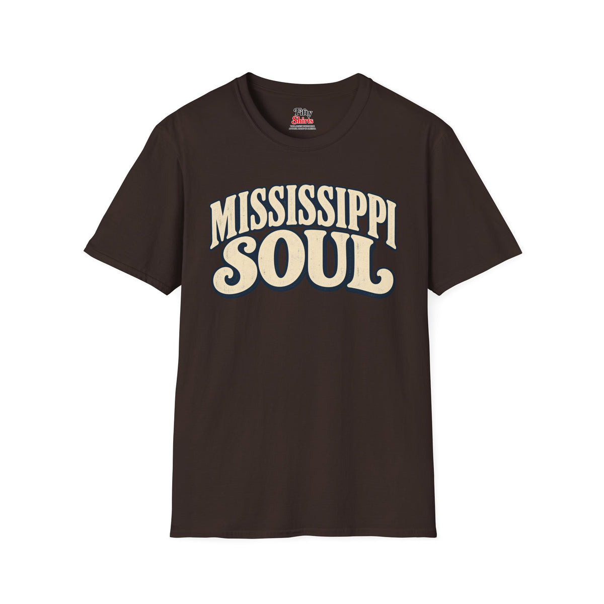 Mississippi Soul Unisex Softstyle T Shirt State Name Graphic Tee