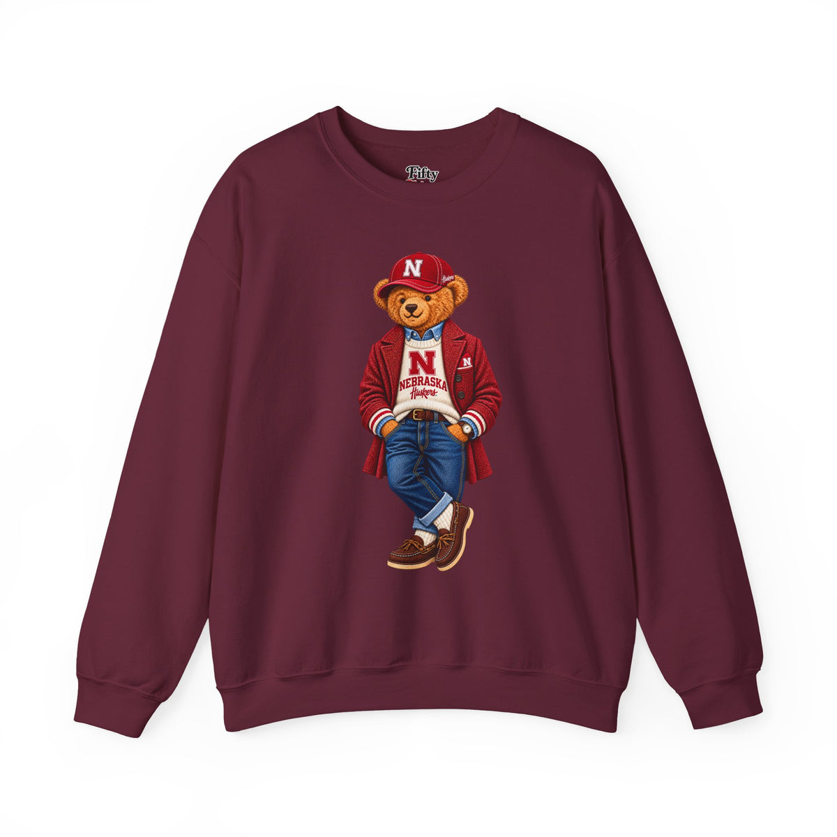 Nebraska- Game Day Teddy Bear Sweatshirt