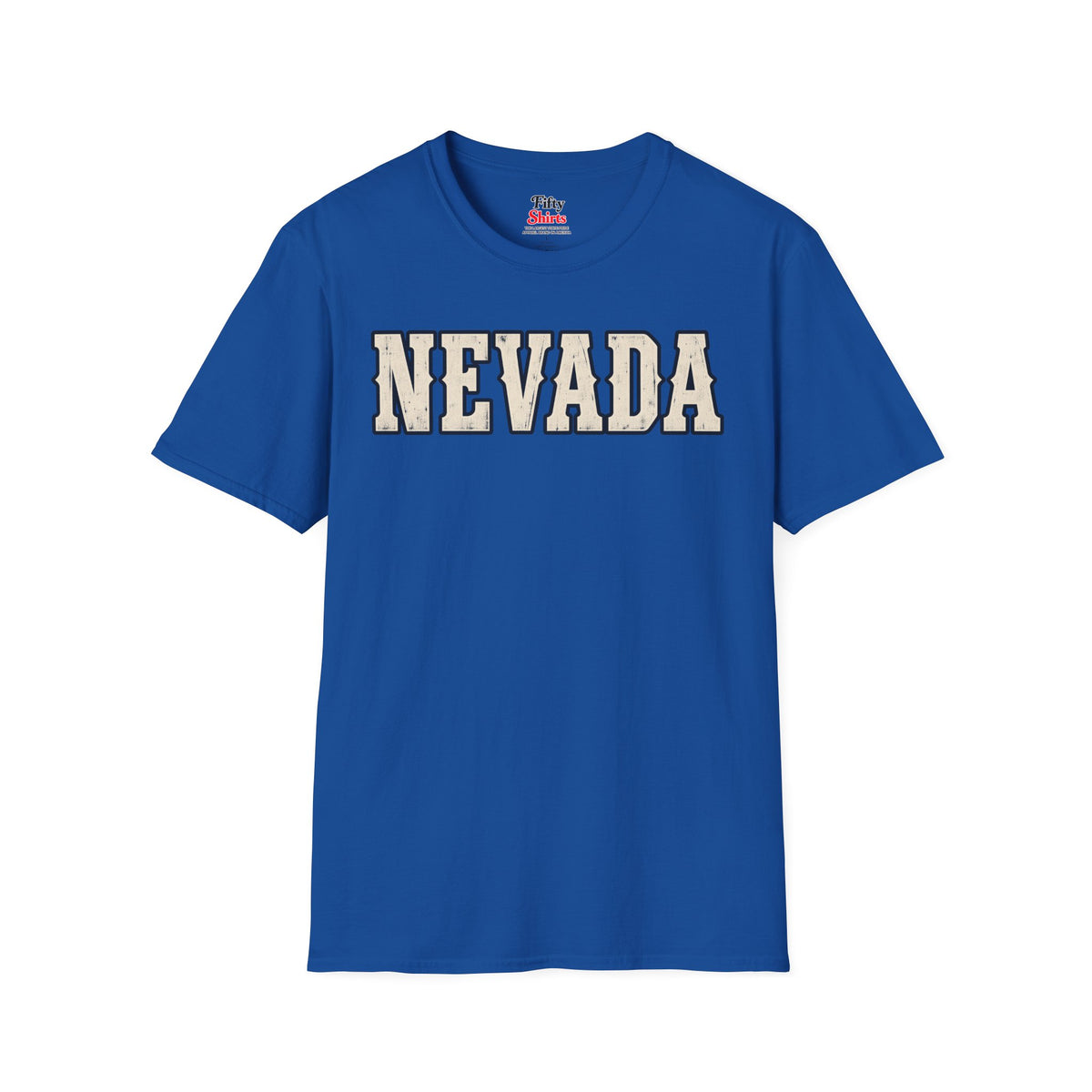 Nevada Unisex Softstyle T Shirt State Name Graphic Tee