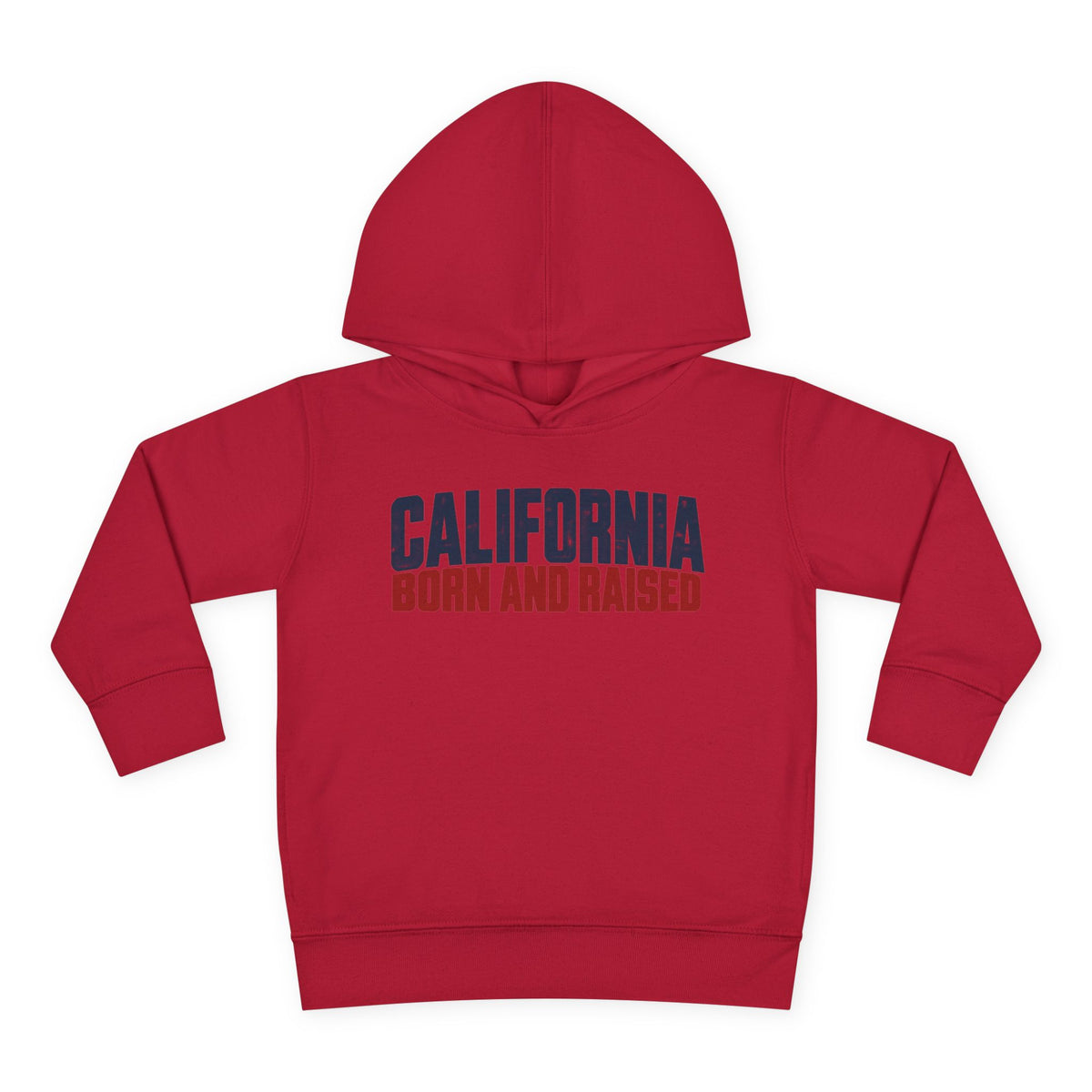California Born and Raised Workwear Unisex Toddler Pullover Fleece Hoodie
