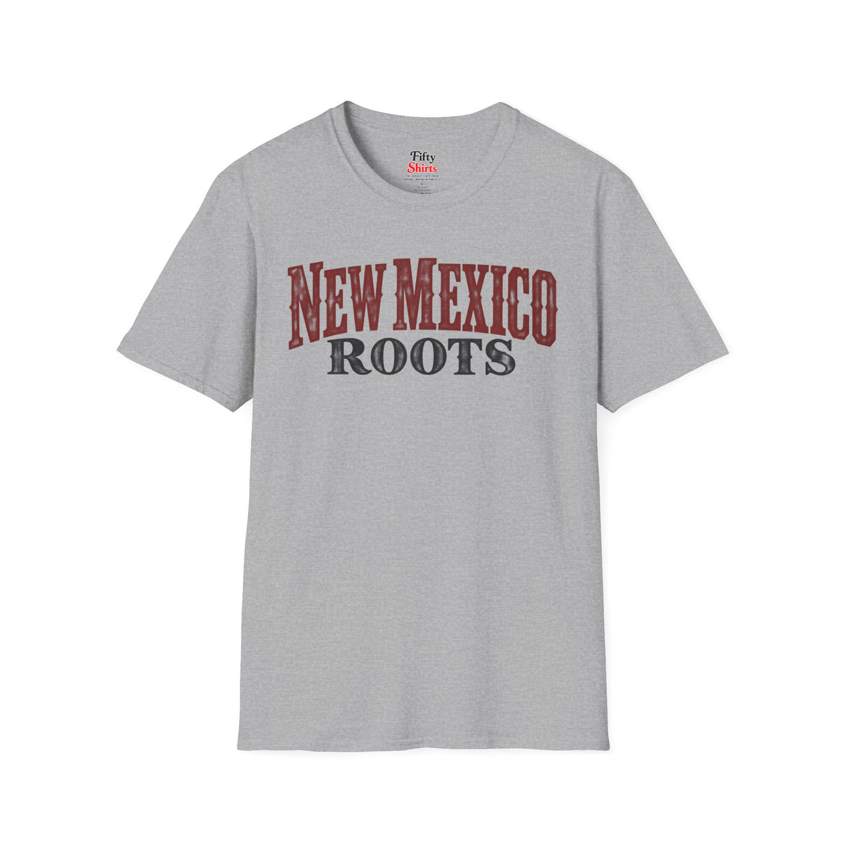 New Mexico Roots Unisex Softstyle T Shirt State Name Graphic Tee
