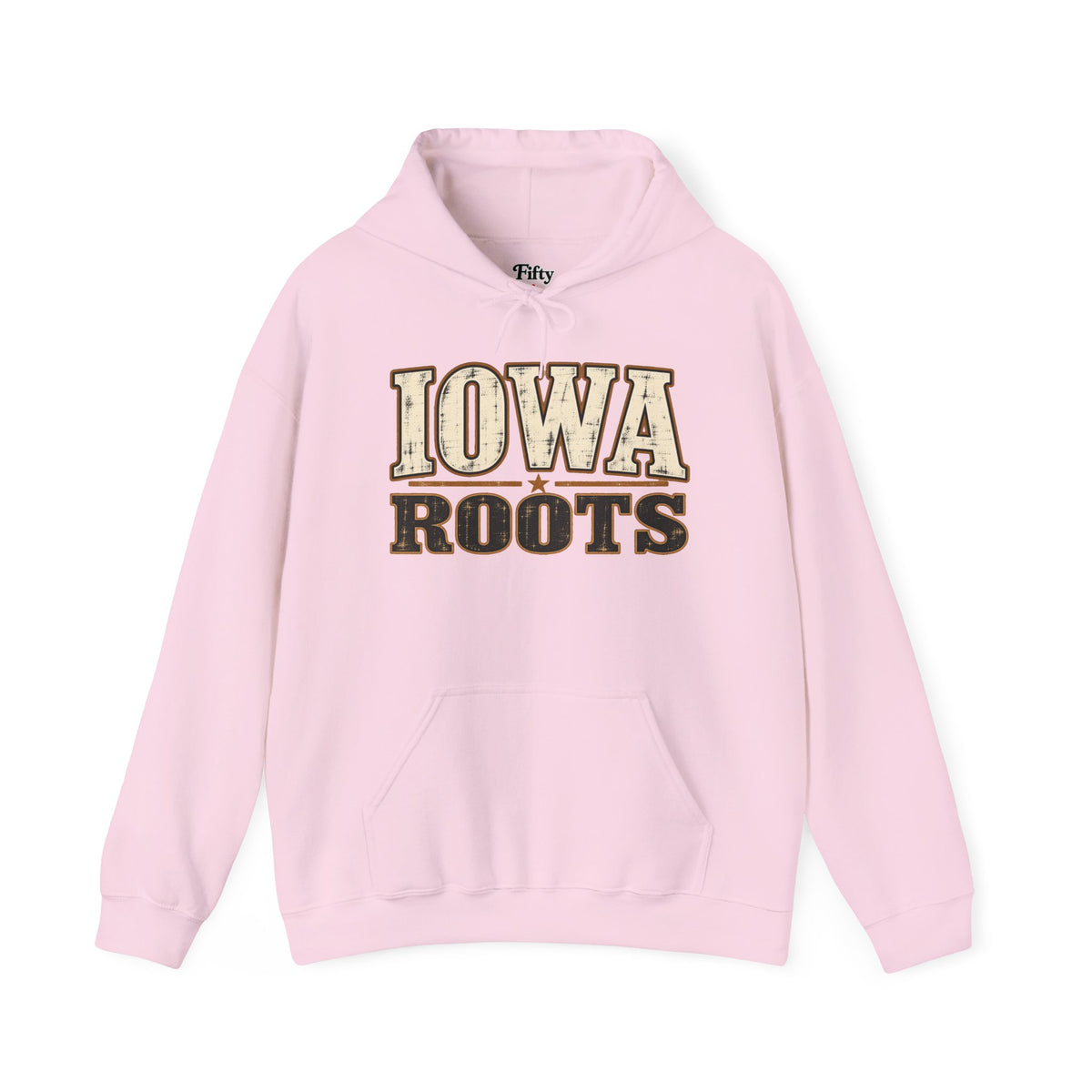 Iowa Roots Unisex Hoodie State Name Graphic