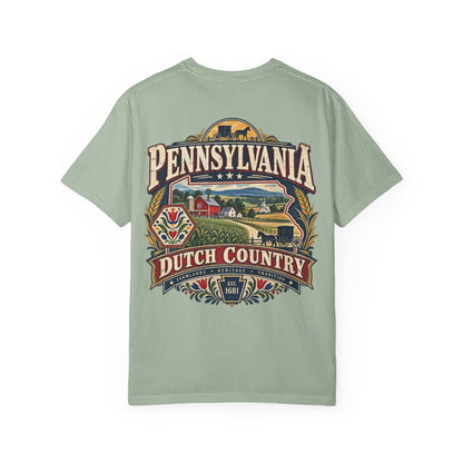 Pennsylvania Dutch Country Unisex Comfort Color 1717 Streetwear Graphic Tee