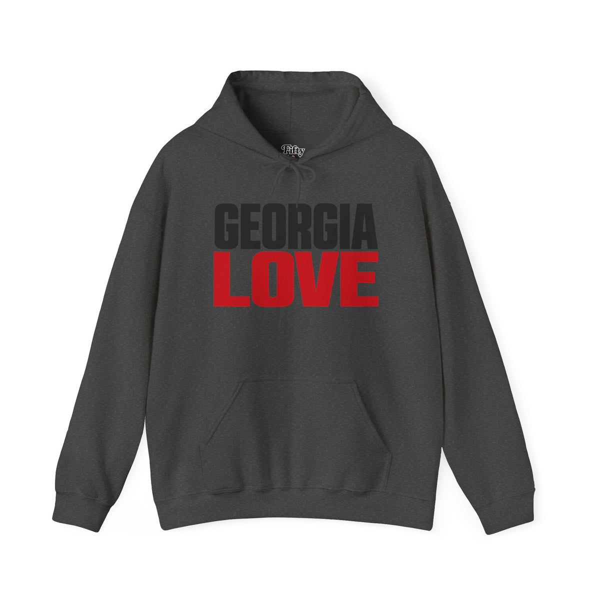 Georgia Love Unisex Hoodie State Name Graphic