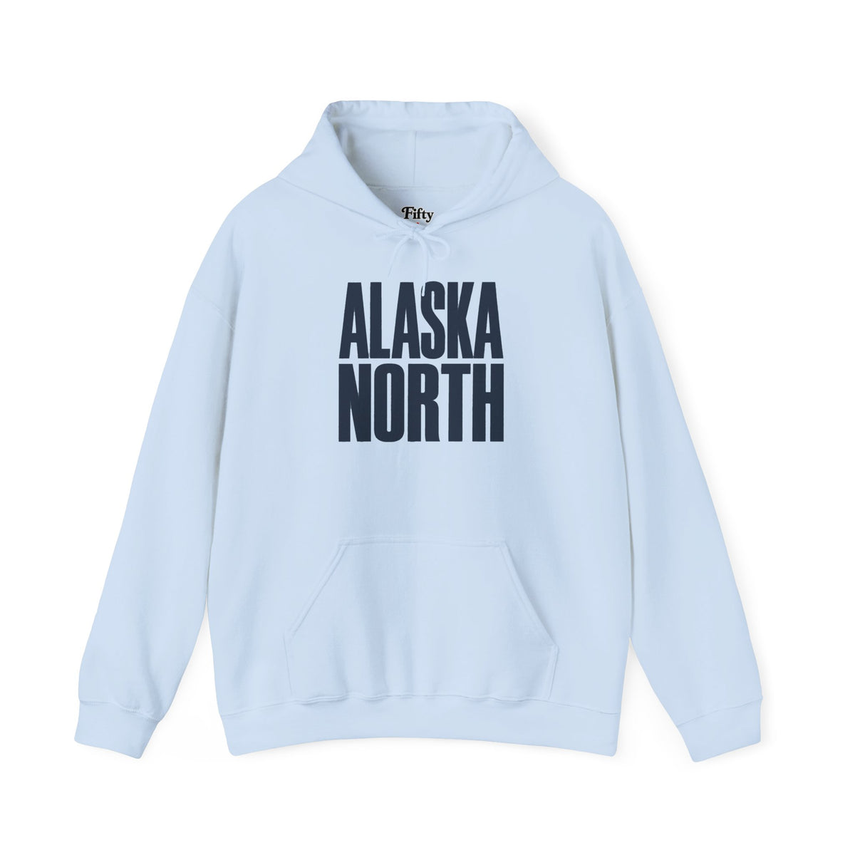 Alaska North Unisex Hoodie State Name Graphic