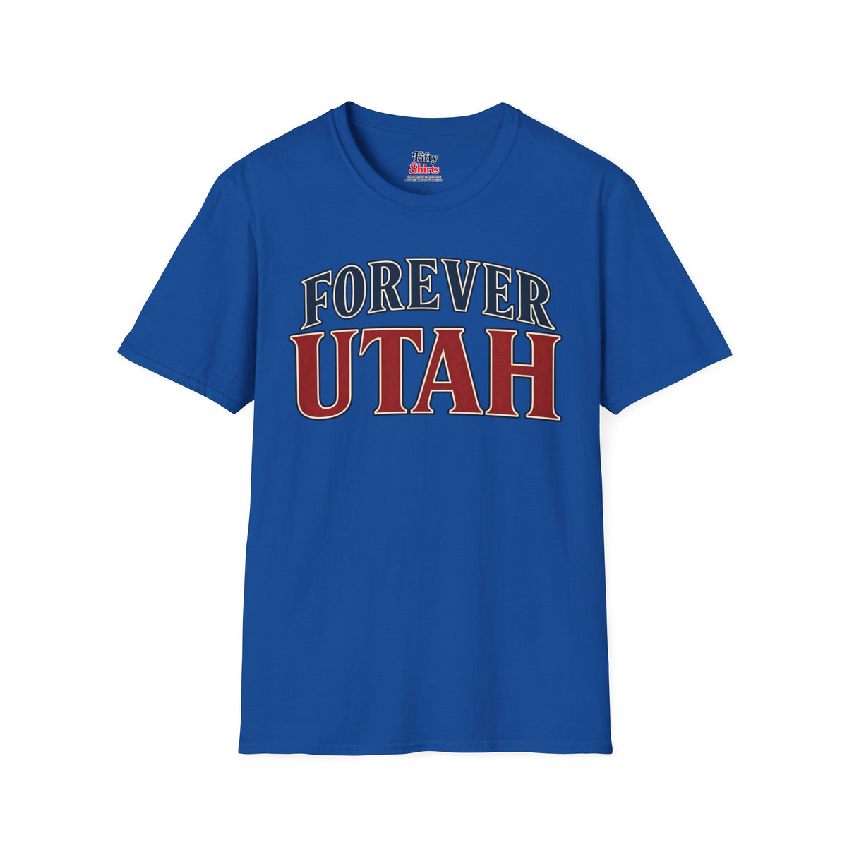 Forever Utah Unisex Softstyle T Shirt State Name Graphic Tee