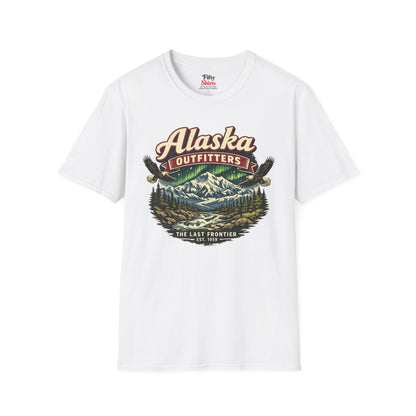Alaska Outfitters Unisex Softstyle T Shirt State Pride Graphic Tee Collections FS03
