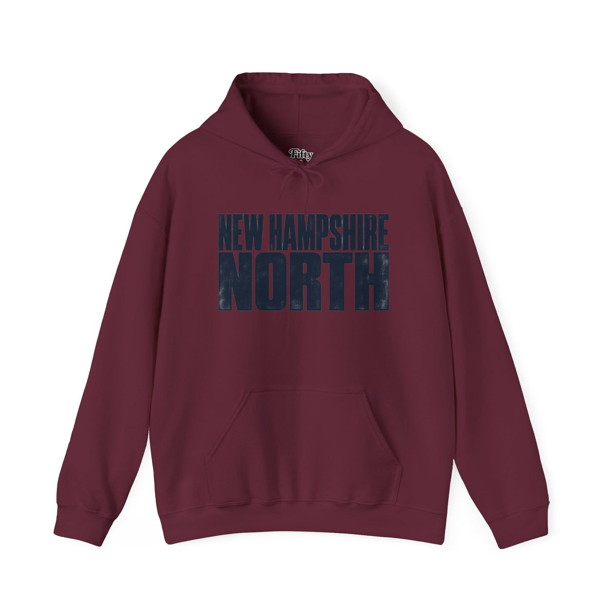 New Hampshire North Unisex Hoodie State Name Graphic