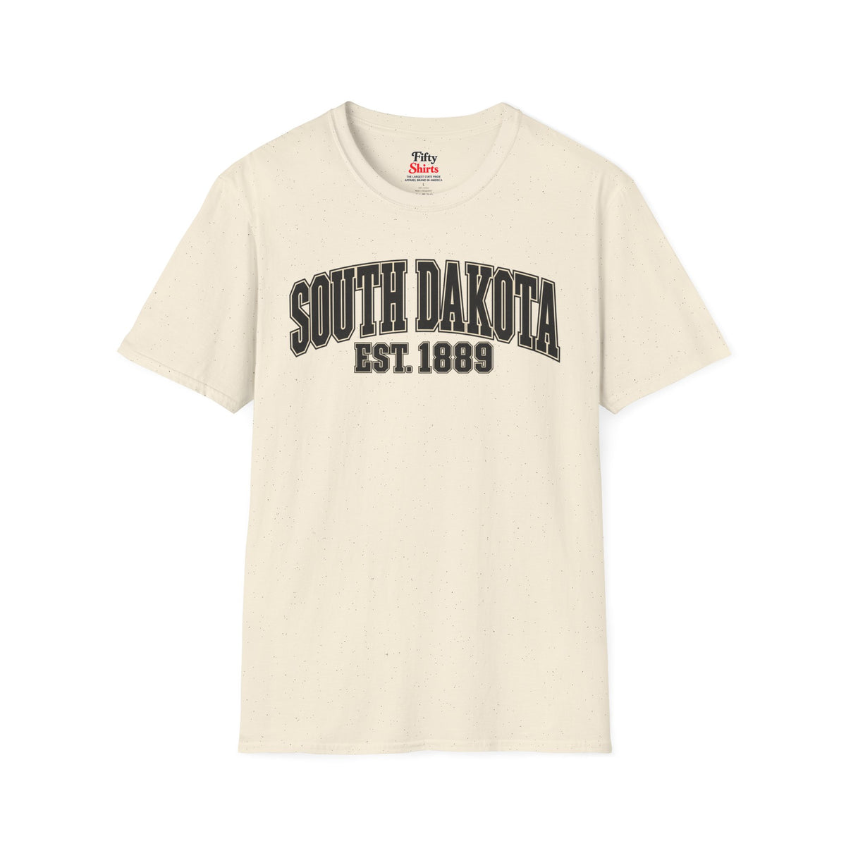 South Dakota Est. 1889 Unisex Softstyle T Shirt State Name Graphic Tee