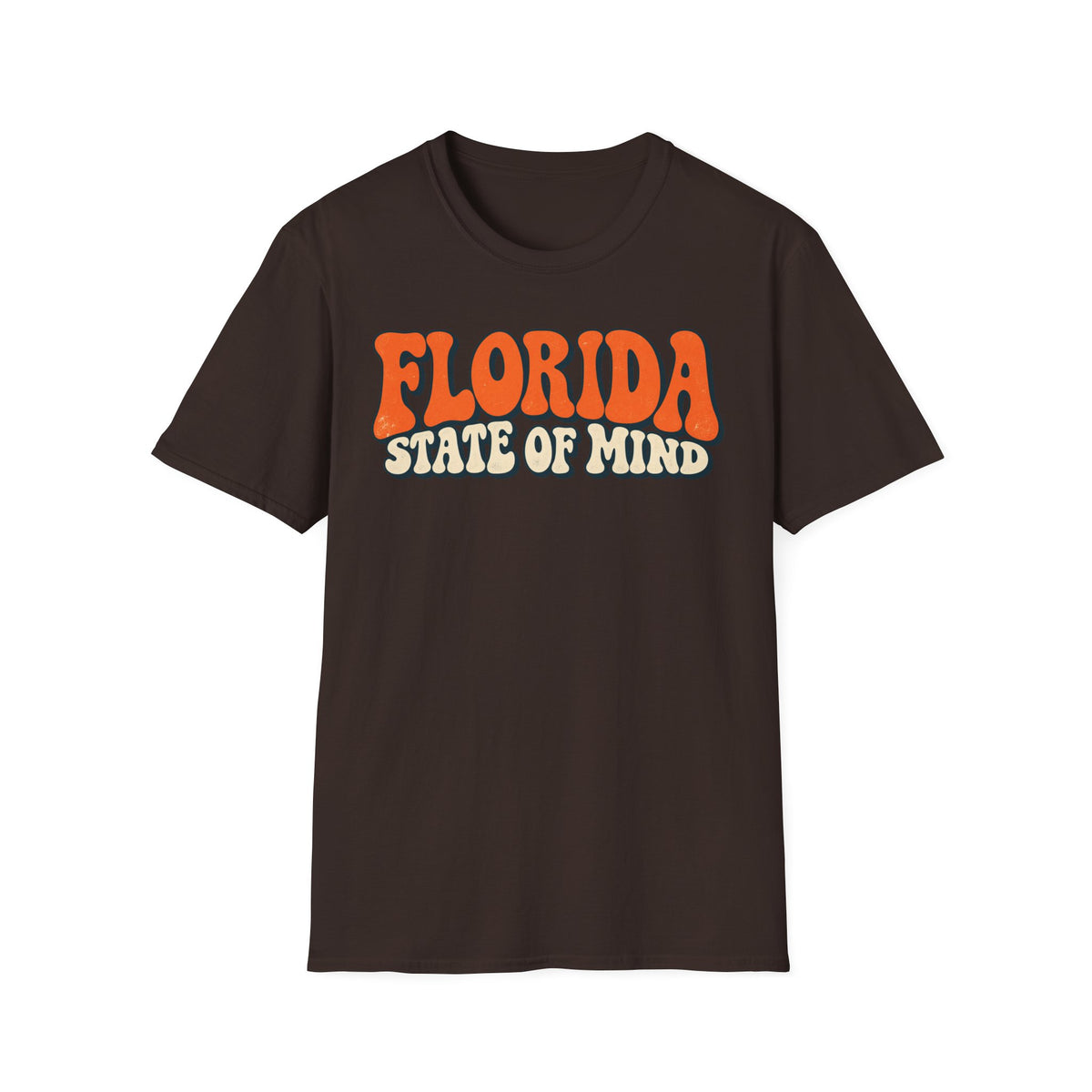 Florida State of Mind Unisex Softstyle T Shirt State Name Graphic Tee