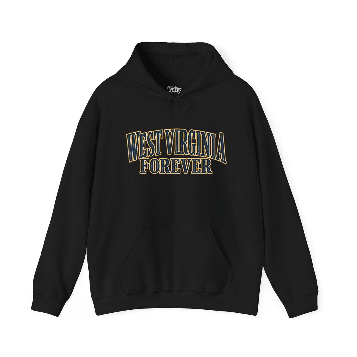 West Virginia Forever Unisex Hoodie State Name Graphic