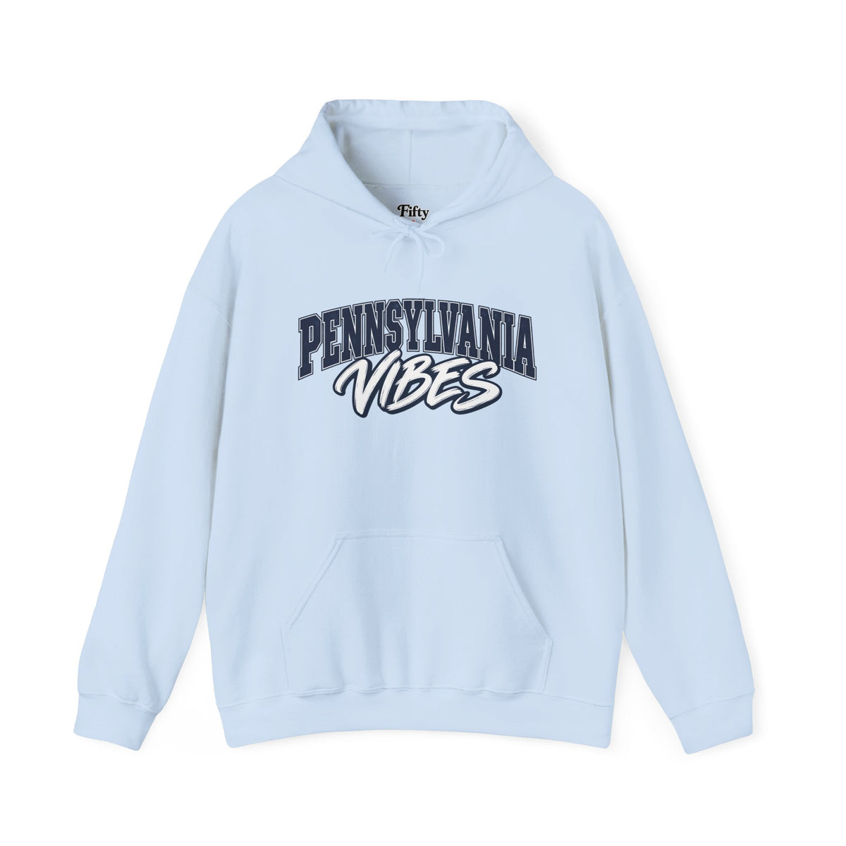 Pennsylvania Vibes Unisex Hoodie State Name Graphic