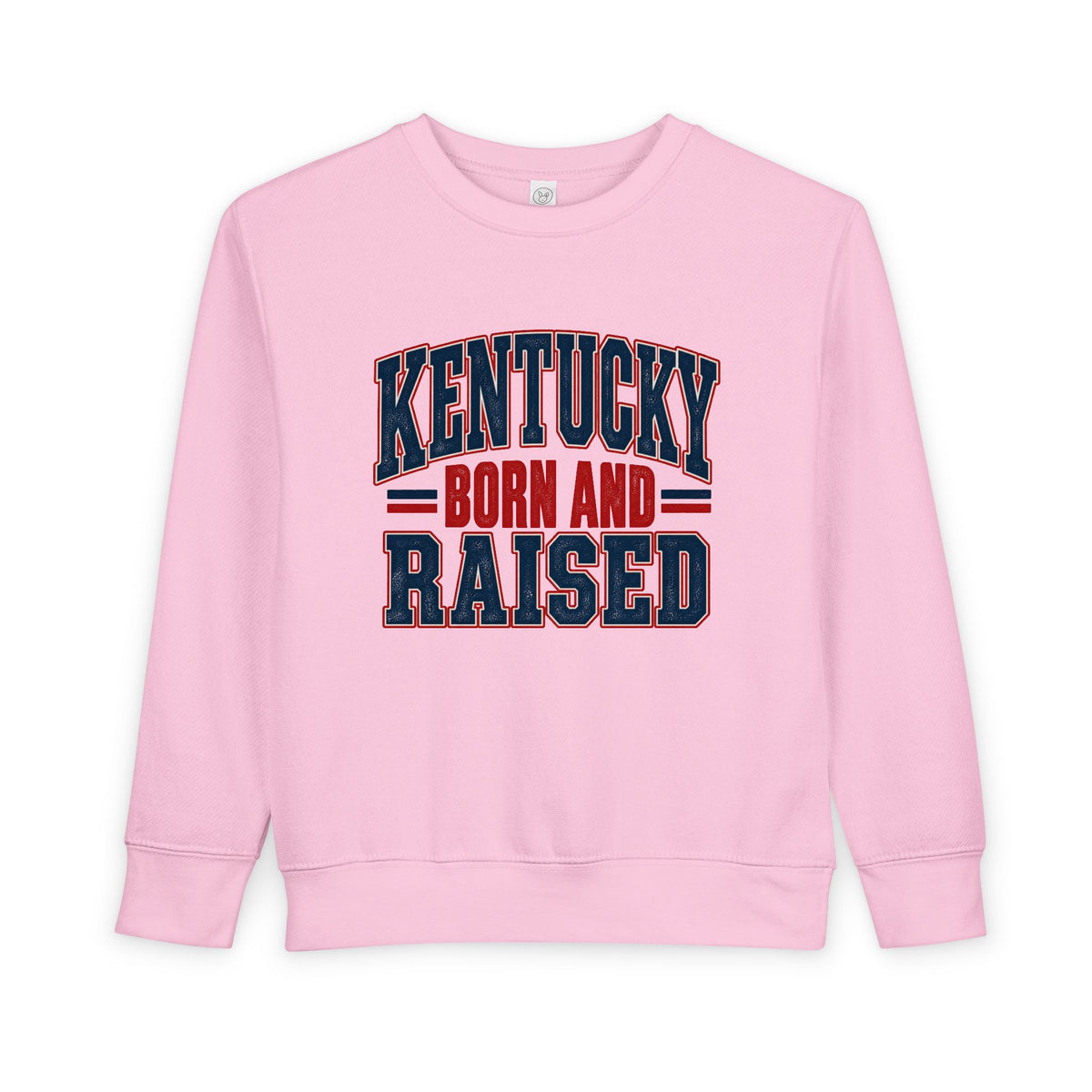 Kentucky Born and Raised Timeless Heritage Unisex Toddler Sweatshirt