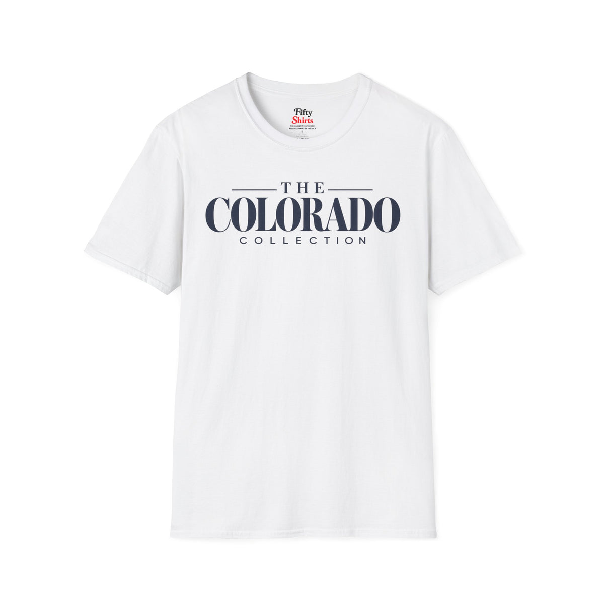 The Colorado Collection Unisex Softstyle T Shirt State Name Graphic Tee