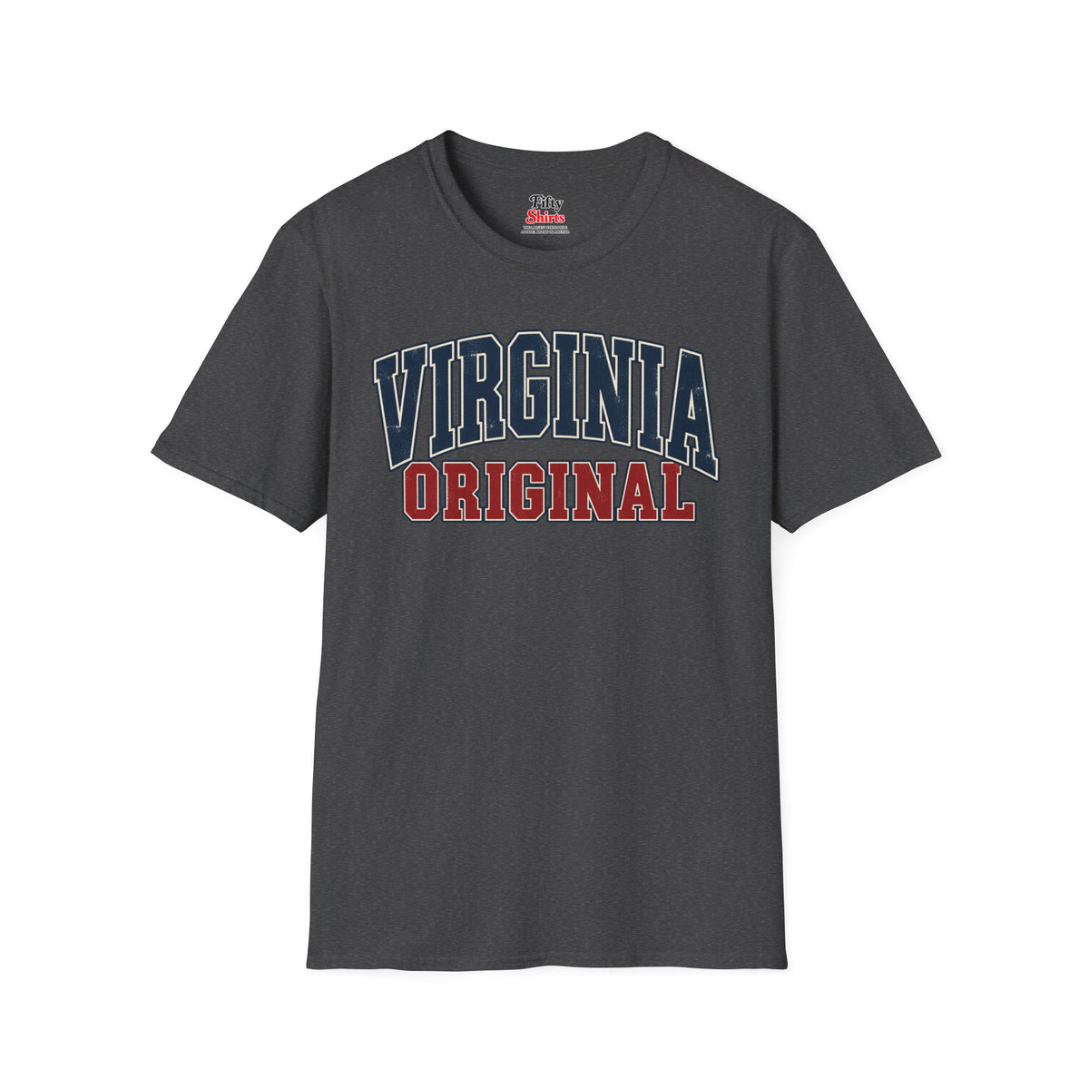 Virginia Original Unisex Softstyle T Shirt State Name Graphic Tee