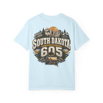 South Dakota 605 Unisex Comfort Color 1717 Streetwear Graphic Tee