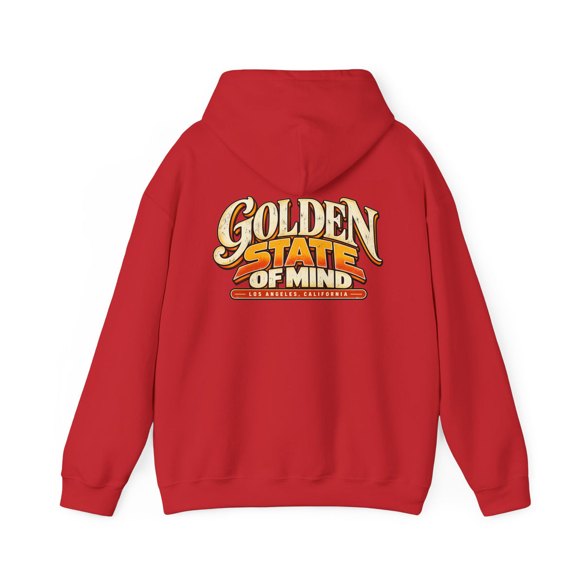 Golden State Of Mind Los Angeles Unisex Hoodie Graphic