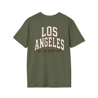 Los Angeles All Day, Everyday Unisex Softstyle Graphic Tee