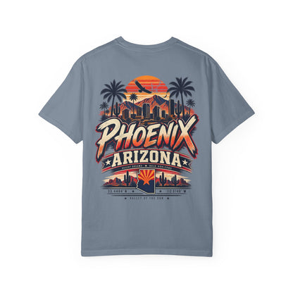 Phoenix Arizona Streetwear  Unisex Comfort Color 1717 Streetwear Graphic Tee