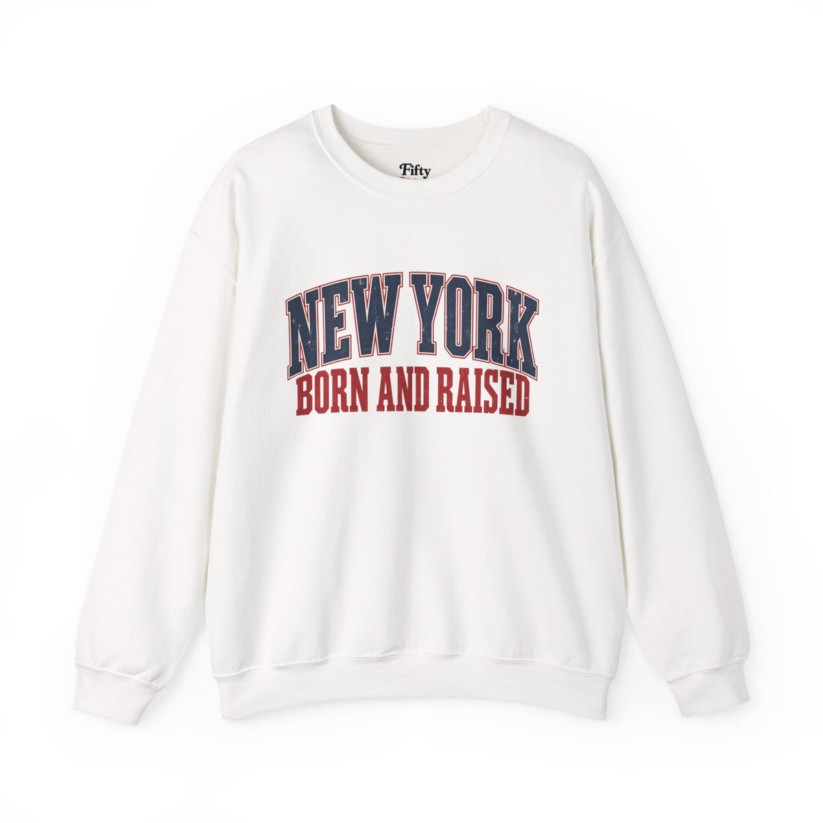New York Born and Raised Old-School Americana Unisex Sweatshirt Graphic