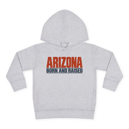 Arizona Born and Raised Modern Streetwear Unisex Toddler Pullover Fleece Hoodie