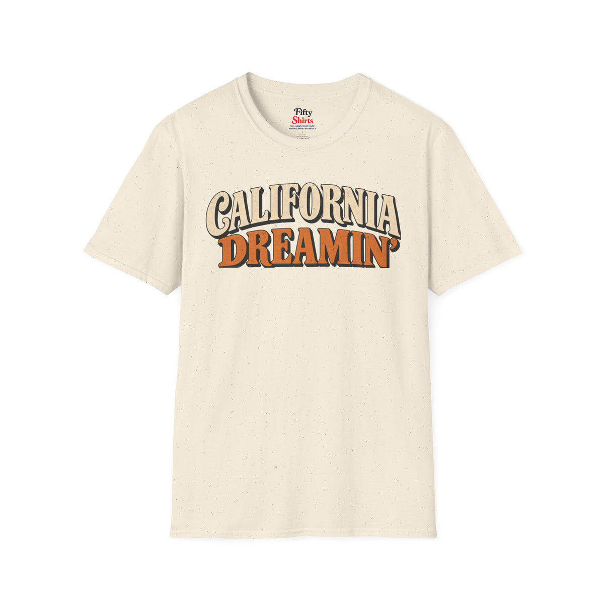 California Dreamin’ Unisex Softstyle T Shirt State Name Graphic Tee