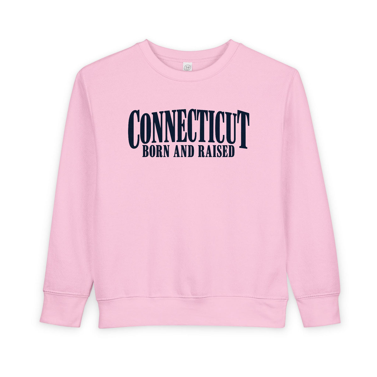 Connecticut Born and Raised Luxury Heritage Unisex Toddler Sweatshirt