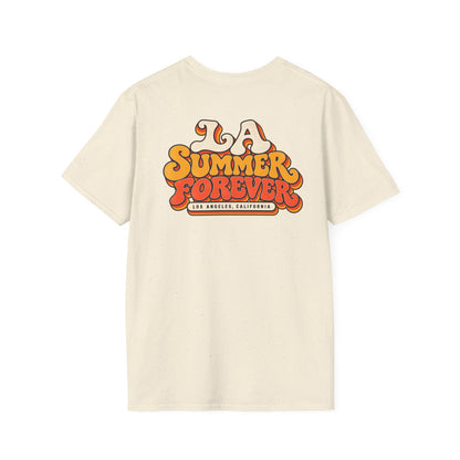 LA Summer Forever Los Angeles Unisex Softstyle Graphic Tee
