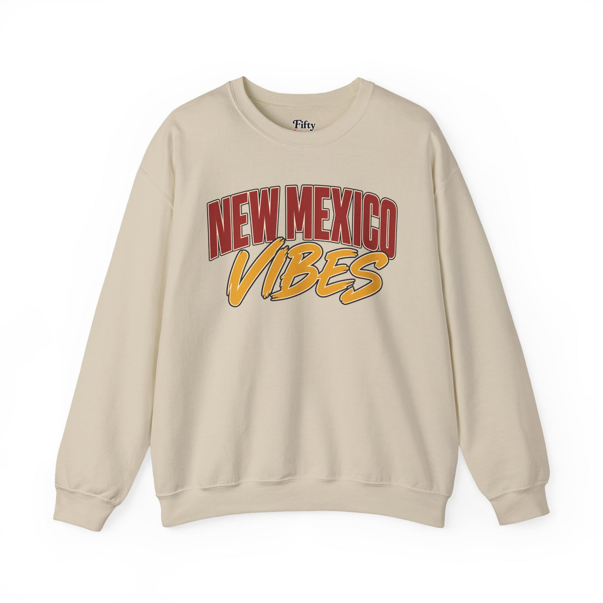 New Mexico Vibes Unisex Crewneck Sweatshirt State Name Graphic